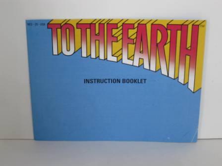 To The Earth - NES Manual